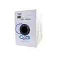 thumbnail image 2 of C2G 1000ft Cat6 Bulk Ethernet Network Cable-Solid UTP-Riser CMR Blue TAA - Bulk cable - 1000 ft - UTP - CAT 6 - riser - blue, 2 of 4