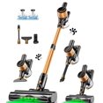 thumbnail image 1 of Cordless Vacuum Cleaner, 40Kpa 8 in 1 Powerful Suction Lightweight Stick Vacuum Cleaner for Home, LED Display, 3 Suction Modes, 45Mins Detachable Bat, 1 of 9