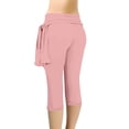 thumbnail image 5 of JIUKE Womens Capri Leggings Gym Cropped Yoga Pants Stretchy Casual Workout Bottoms High Waisted Athletic Capris, 5 of 5