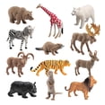 thumbnail image 1 of Juego de Figuras de Animales de vida silvestre Hugo Estilo A para decoración de escritorio, 1 of 10