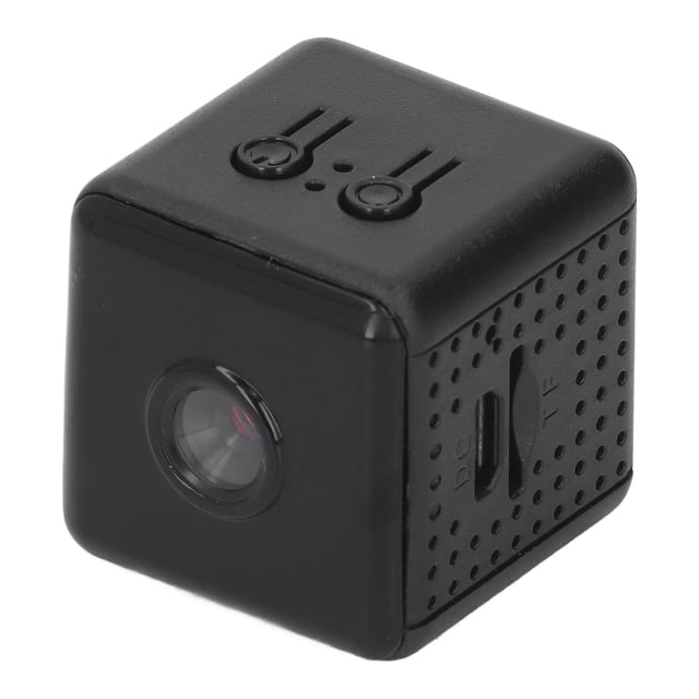 Mini Camas de Seguridad, Cámara de Seguridad Wifi Pequeña Monitorea Fácilmento Hd Con Soporte para Interiores al Aire Libre