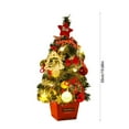 thumbnail image 3 of Konghyp Mini Christmas Tree, LED Light Decorative Tree, Small Tabletop Christmas Decoration, Easy to Install Xmas Tree, Rechargeable Accessory Included, Perfect for Home and Office Decor, 3 of 6