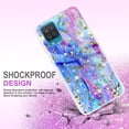 thumbnail image 6 of TJS Glitter Bumper Drop Cell Phone Case for Samsung Galaxy A12, Colorful, 6 of 7