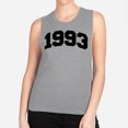 thumbnail image 2 of 1993 College Style Women's Muscle Tank 2X-Large Heather Grey, 2 of 5