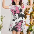 thumbnail image 1 of Recién llegado 2022, vestidos para niñas, ropa de fiesta de verano de manga corta para bebés, estampado de dibujos animados, Disney, Minnie, Mickey Mouse, Dresse7T Gao Jinjia LED, 1 of 2
