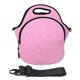 thumbnail image 1 of Neoprene Shoulder Strap Sports Bag Insulation Lunch Food Bag for Outdoor Picnics Travel WorkingPink, 1 of 4