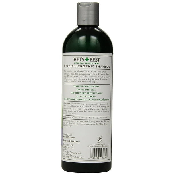 Dog shampoo for deals dry skin walmart