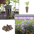 thumbnail image 3 of Trayknick 50Pcs Growing Sponge Loose Structure Aiding Germination Peat PH Balanced Root Growth Sponge Gardening Tool, 3 of 13