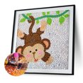 thumbnail image 1 of Cuadros Decorativos Diamond Painting Cartoon Animal Full Special Drill Rhinestone Kit (DXZ032) Ehuebsd embutido en tela, 1 of 9