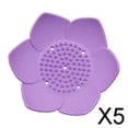 thumbnail image 1 of 5x Jabonera con Desagüe Jabonera de Silicona Bandeja de Jabón Flexible Antideslizante para de Baño 5 piezas, 1 of 4