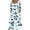Light Blue-1, variant on Cavosen Loose Linen V Neck Short Sleeve Jumpsuits Zipper Long Overalls with Pocket Print Lightweight Summer Vacation Rompers