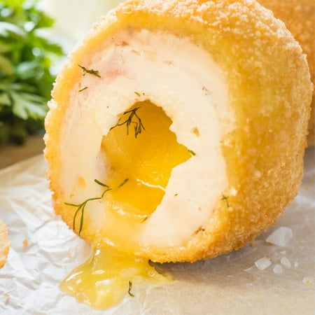 Today Gourmet Homestyle Breaded Kiev Boneless Stuffed Chicken Breasts – (18) 4oz Portions