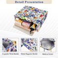 thumbnail image 3 of FORMRS Womens Corduroy Tote Bag Crossbody Shoulder Purse Handbag with Detachable Strap, Watercolor Butterfly Pattern, 3 of 7