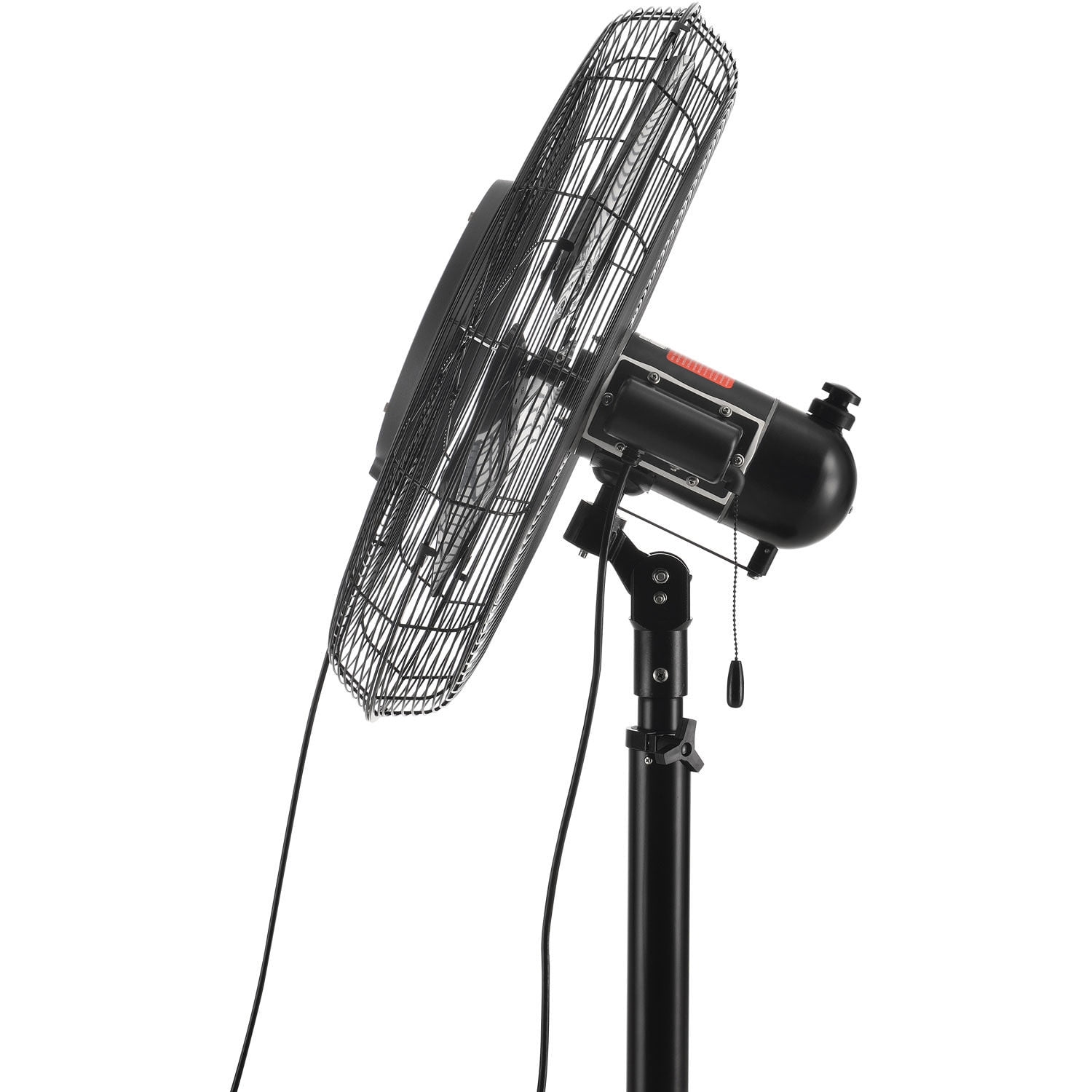 24" Pedestal Misting Fan, Outdoor Rated, Oscillating, 7435 CFM, 1/7 HP