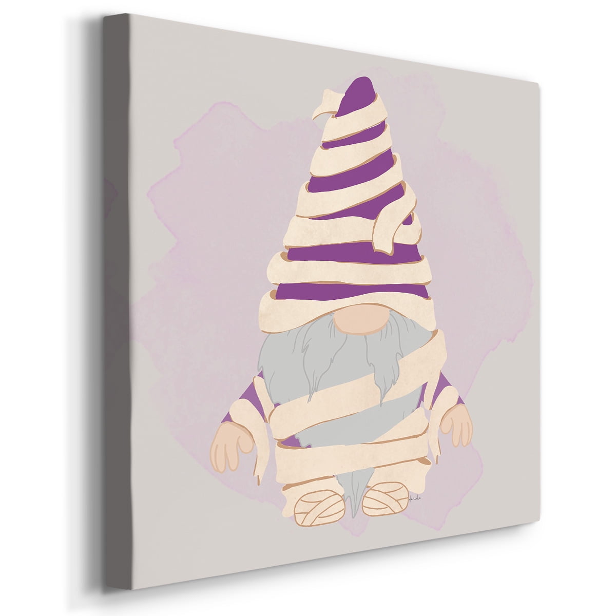 Mummy Gnome- Gallery Wrapped Canvas