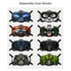 thumbnail image 3 of Sunnylife Drone Goggle Pegatina Anti-Scratch Anti-Collision Quadcopter Glasses PVC Decal Decor Protector Reemplazo para DJI FPV Tipo 4 Inevent EL006188-04B, 3 of 7