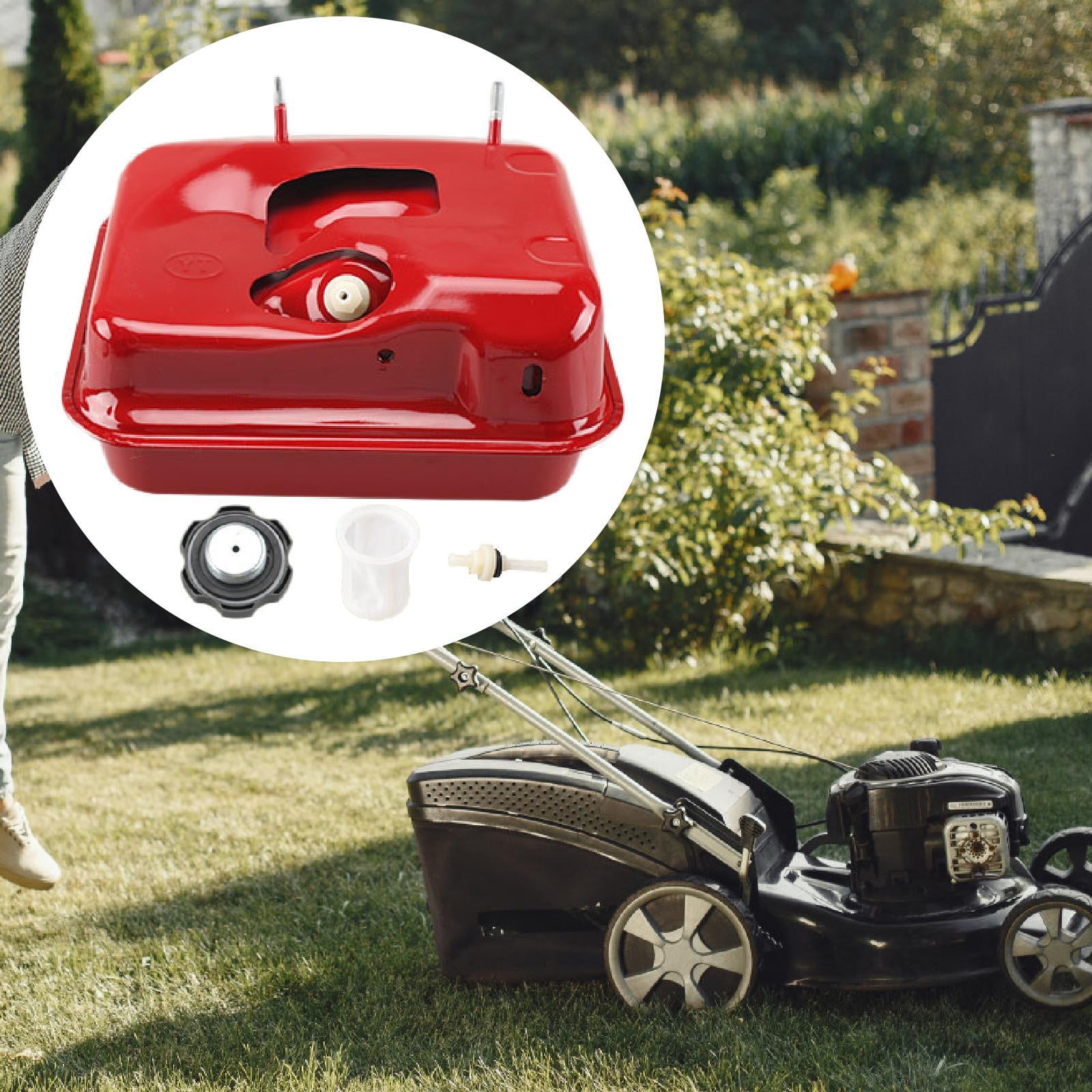 Zxpjkyu Gas Tank Car Portable Petrol Oil Boat Tank for Road Cutting Machine 88F9 Red
