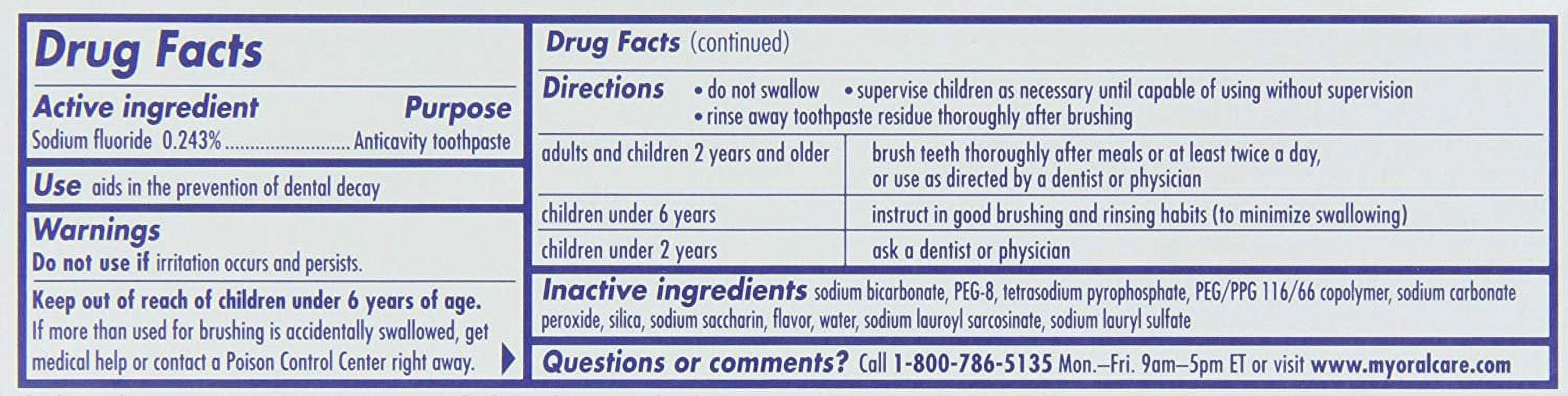 Arm & Hammer Complete Care Toothpaste, 6 oz (Pack of 6) (Packaging May Vary)