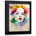 thumbnail image 1 of Kovacs, Anna Brigite 15x18 Black Modern Framed Museum Art Print Titled - Charming Girl VIII, 1 of 5