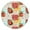 114, variant on Floral Elastic Tablecloth for Round Tables, Soft Polyester with Water-Resistant Finish, Perfect for Everyday Use or Seasonal Decor, Fits 44-52 Inch