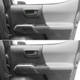 thumbnail image 4 of Real Bright Soft Car Interior Carbon Fiber Sticker Decoration10Pcs Carbon Fiber Rear Door Control Kit Cover For Toyota Tacoma Double CabAuto Car Protection Interior Accessories, 4 of 8