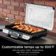 thumbnail image 3 of Plancha y parrilla para interiores Ninja Sizzle Pro XL GX101 plateada de 20 pulgadas, 3 of 9
