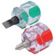 thumbnail image 3 of Mini Destornillador Rechoncho, Destornillador De Ranura Rechoncha, Mango De Plástico Transparente Para Escuelas Y Oficinas OTVIAP Stubby Mini Screwdriver, 3 of 8