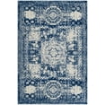 thumbnail image 4 of Unique Loom Bromley Collection Area Rug - Wells (4' 1" x 6' 1" Rectangle Ivory and Blue/Ivory), 4 of 6