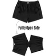 thumbnail image 5 of UTOURS Unisex Tear Away Shorts 3-inch Knee Hip Replacement Recovery Post Surgery Cotton Shorts Loose Fit Without Pocket, 5 of 6