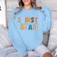 thumbnail image 5 of Zhanying Chandail en Molleton Femme Coton Vintage Graphique Chandail Manches Raglan Coupe Décontractée Manches Longues Plage Vacances Basiques, 5 of 5