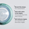 thumbnail image 3 of Biberones Tommee Tippee Natural Start 270 ml, 0 m+2 paquetes de 2 Tommee Tippee NA, 3 of 7