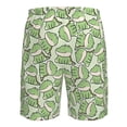 thumbnail image 6 of Kdxio Cute Crocodile Pattern Mens Casual Shorts - Drawstring Summer Beach Sports Shorts for Men, 6 of 9