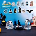thumbnail image 2 of Mini Halloween Fantasma Calabaza Figuras Decoración Del Hogar Micro Paisaje Pequeños Adornos Resina C8B1, 2 of 4