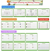 Montessori Learning Toys for Toddlers 2-4, Educational Busy Books for Kids Aged 3 4 5 Years Old