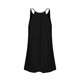 thumbnail image 5 of Vestido Corto de Verano de las Mujeres de Color Sólido sin Tirantes Sobre el Hombro de Espalda Plisado Vestido de Verano Casual sin Mangas, 5 of 7