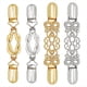 thumbnail image 1 of Elegantes Broches para Cintura para Mujer: Broches para Espalda de Vestido y Suéter en Dorado y Plateado., 1 of 5