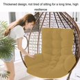 thumbnail image 5 of Indoor Outdoor Hanging Chair Cushion,Thicken Hammock Swing Chair Pad with Headrest Support,Waterproof Durable Seat Cushion for Hammock Chair Swinging Chair,Comfortable Replacement Cushion, 5 of 5