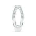 thumbnail image 3 of ANGARA Natural 0.32 Ct. Diamond Fashion Ring in Sterling Silver for Women (Ring Size: 7), 3 of 10