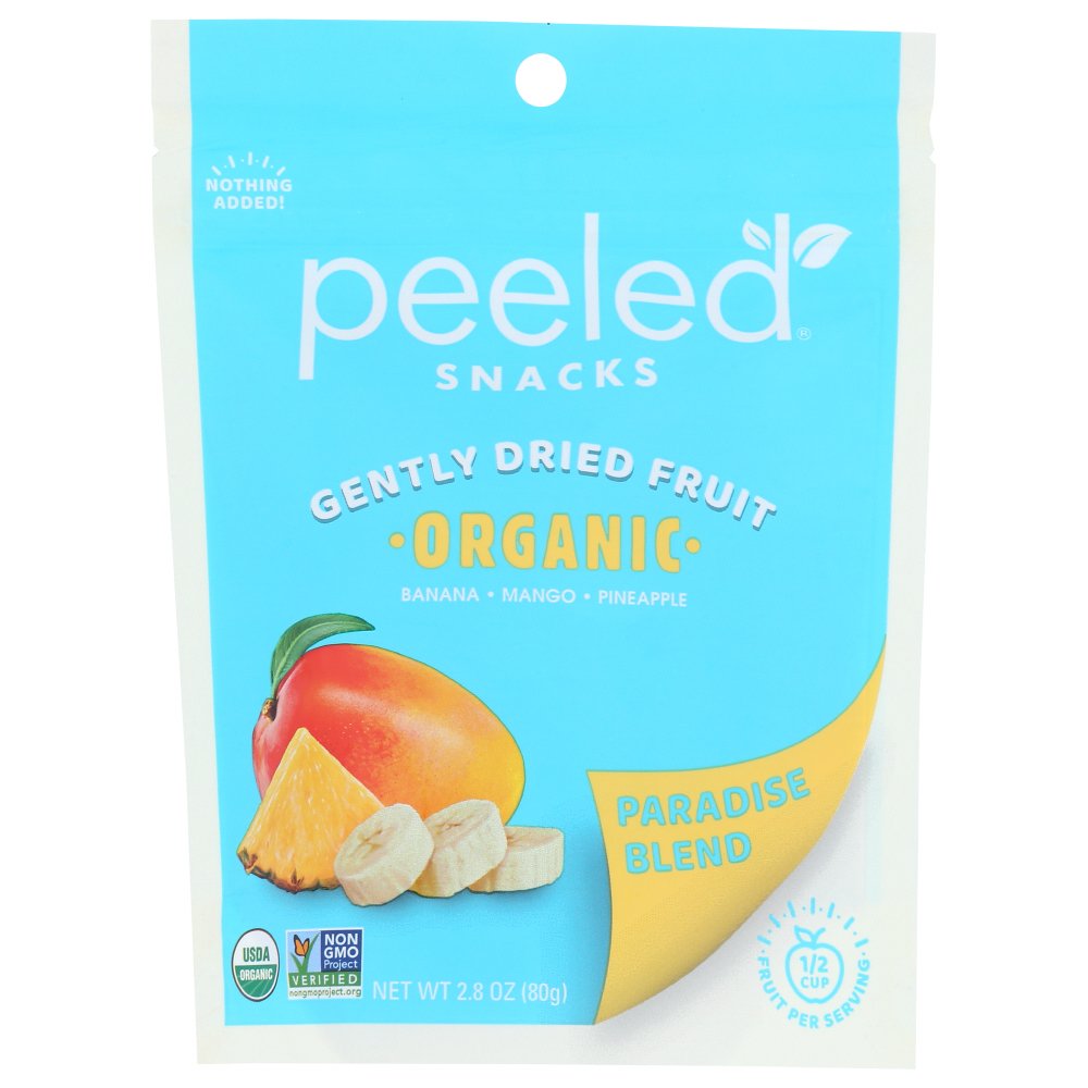 Peeled Snacks Gently Dried Fruit Paradise Found, 2.8 Oz