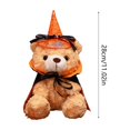 thumbnail image 7 of WYBXZ Beige Pumpkin Bear Plush, 11.81IN Soft Halloween Stuffed Animal, Lint-Free Plush Toy, Perfect Fall Harvest Home Accent Decor, 7 of 7