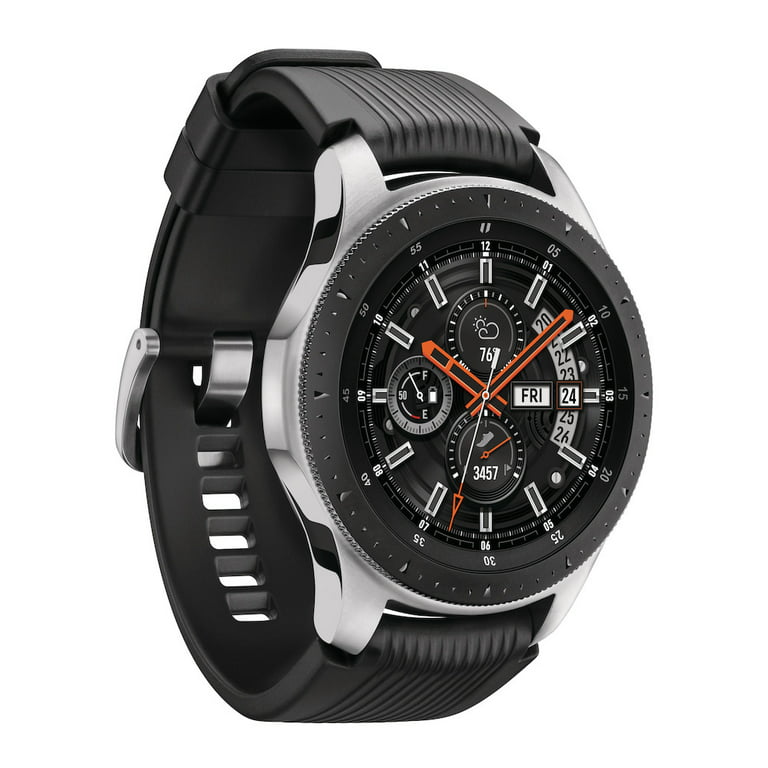komplikationer Afvigelse ledningsfri SAMSUNG Galaxy Watch - LTE Smart Watch (46mm) Silver - SM-R805UZSAXAR -  Walmart.com