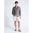 thumbnail image 2 of Free Assembly Men's Linen Blend Western Shirt, Sizes S-3XL, 2 of 6