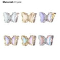 thumbnail image 7 of UDIYO Butterfly Nail Ornament Aurora DIY Faux Crystal 3D Colorful Manicure Decorations for Female, 7 of 7