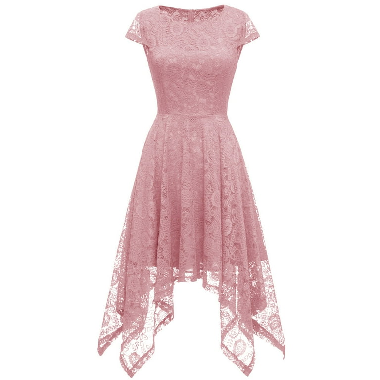 Womens Sleeveless Asymmetrical Dresses Evening Prom Vintage Sexy