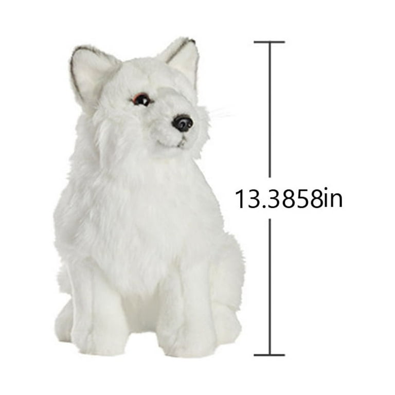 National geographic arctic fox plush on sale