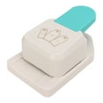 thumbnail image 4 of Corner Rounder, Effortless Lever Handle Structure Metal Blade Gift Tag Punch  For Greeting Card Making For Gift Wrapping Labels, 4 of 7