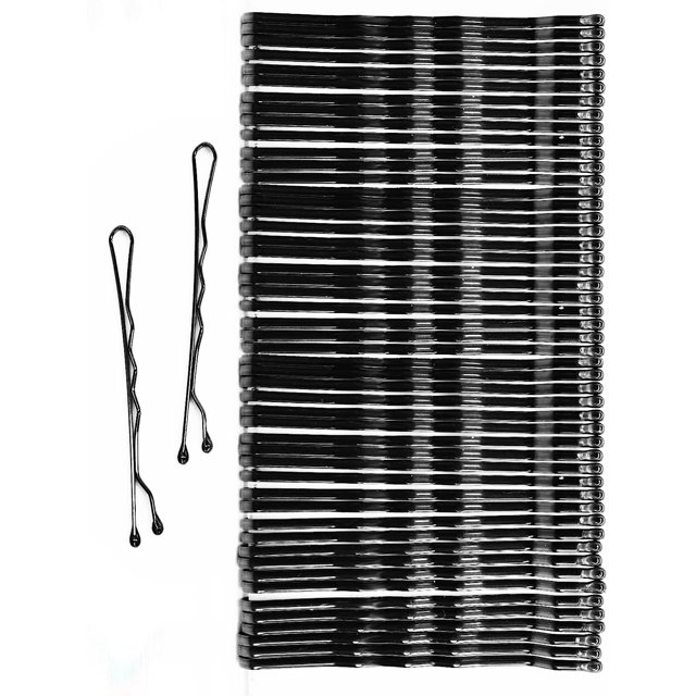 Hair Pins-2 inch,Bobby Pin-50 Count,Hair Clips-For All Hair Types,Hair Accessories for Women-Black
