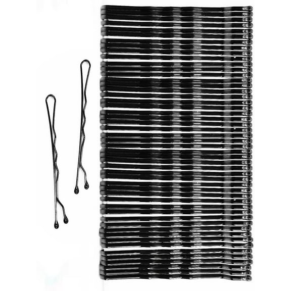 Hair Pins-2 inch,Bobby Pin-50 Count,Hair Clips-For All Hair Types,Hair Accessories for Women-Black