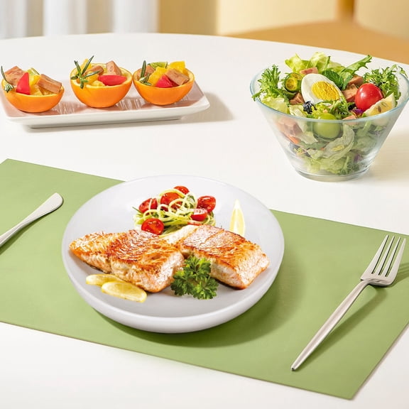 8" White Porcelain Pasta Plates | Soup & Salad Bowls | Microwave, Oven & Dishwasher Safe | Classic Round Ceramic Dinnerware for Everyday & Parties | 1 Pack