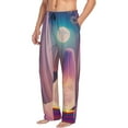thumbnail image 6 of Sikiie Dreamy Moonlit Window Pajama Pants Men, PJ Bottoms, Sleep & Lounge Pants-Medium, 6 of 6